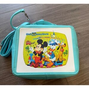 2021 Disney Parks 50th Loungefly Vault Collection Shoulder Bag Lunchbox Mickey